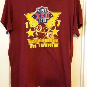 Washington Redskins Super Bowl XXII T-shirt XL